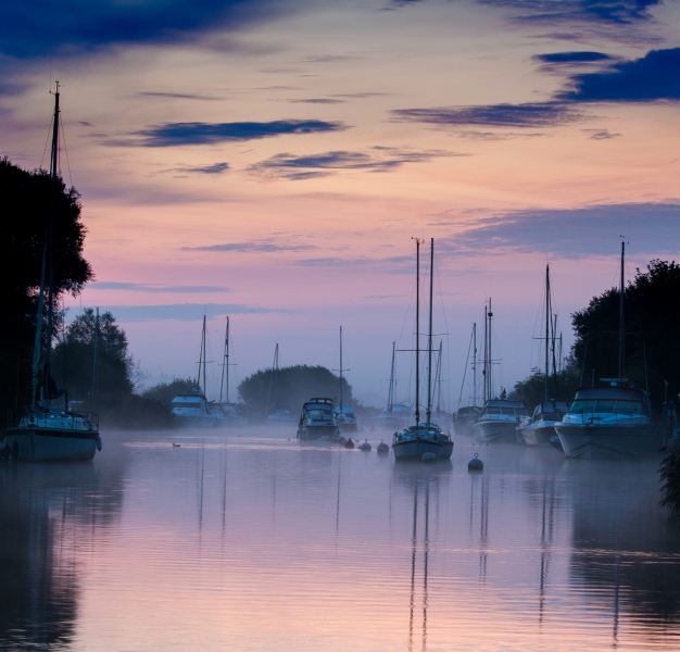 A misty morning