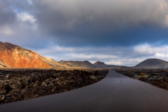 The road to Timanfaya