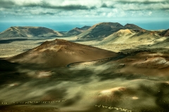 Assorted colours of Timanfaya
