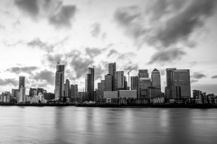 Canary Wharf B&W