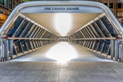 Canary Wharf walkway