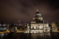 St Pauls at night