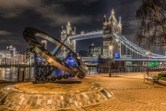 Tower Bridge at night