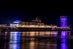 Purple pier