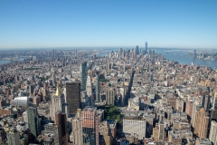 Empire State Building View to Statue of Liberty 2