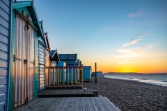 Milford on Sea beach huts