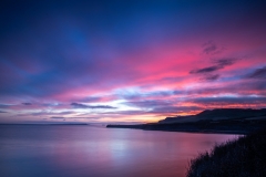 Kimmeridge purple sky