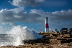 Crashing waves at Portland